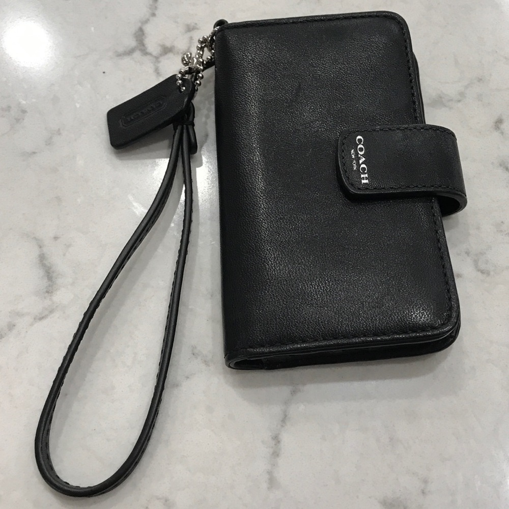 SOLD - Coach Wristlet/Folio